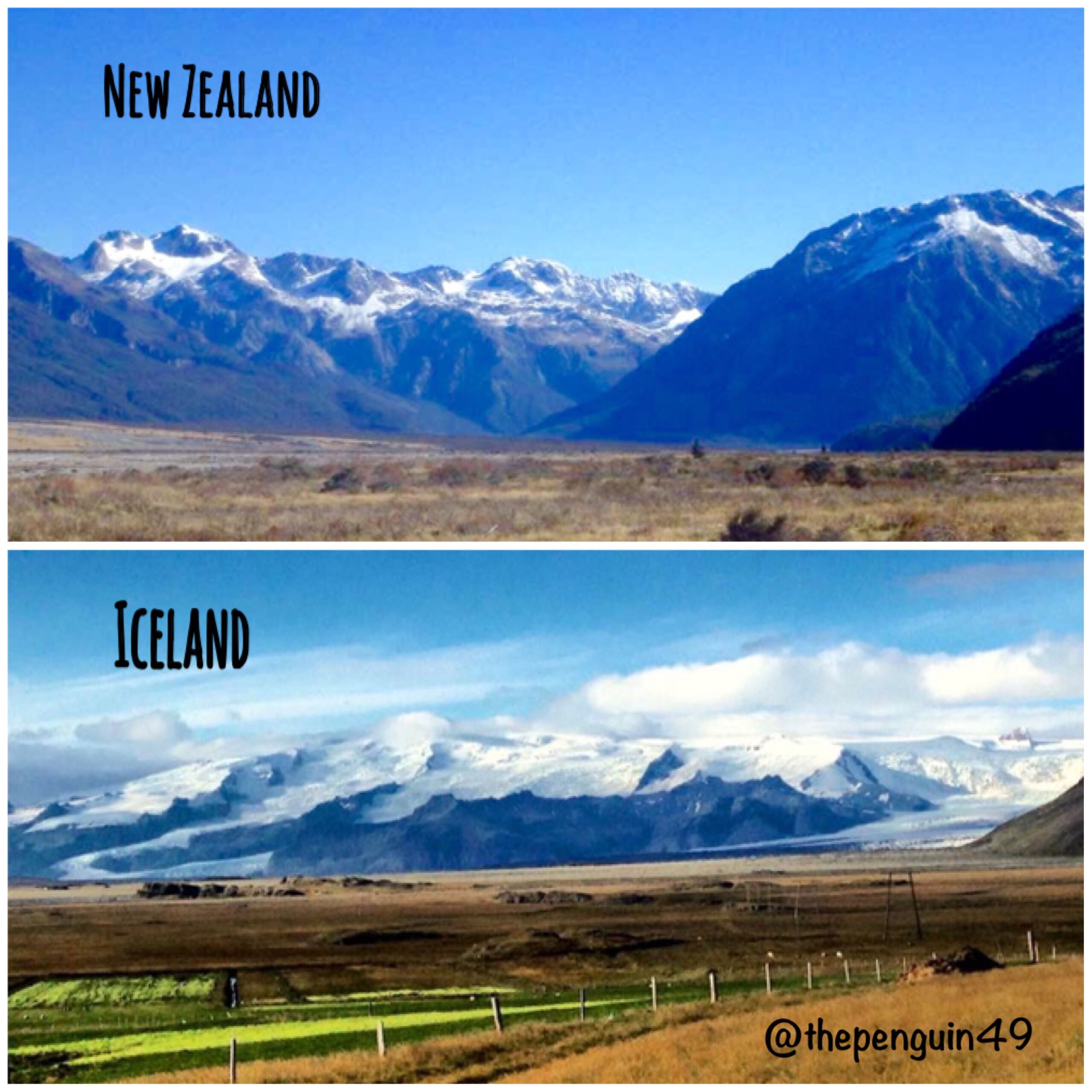 Random New Zealand Vs Iceland Versi Saya The Journey Of A